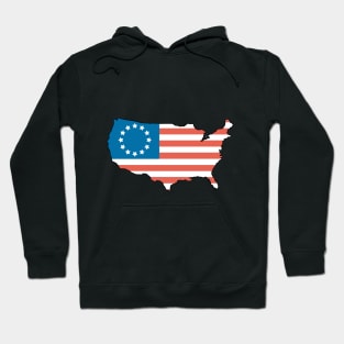 World cup Rush Betsy Ross flag Life, Liberty, and the Pursuit of Happiness Flag T-Shirt Hoodie